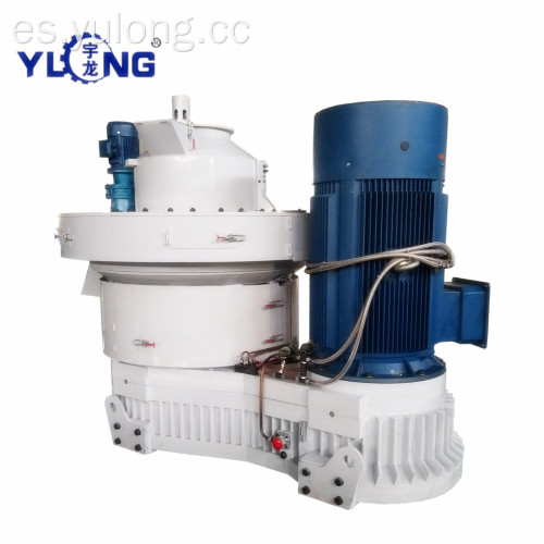 YULONG XGJ850 Keruing máquina de fabricación de pellets de combustible